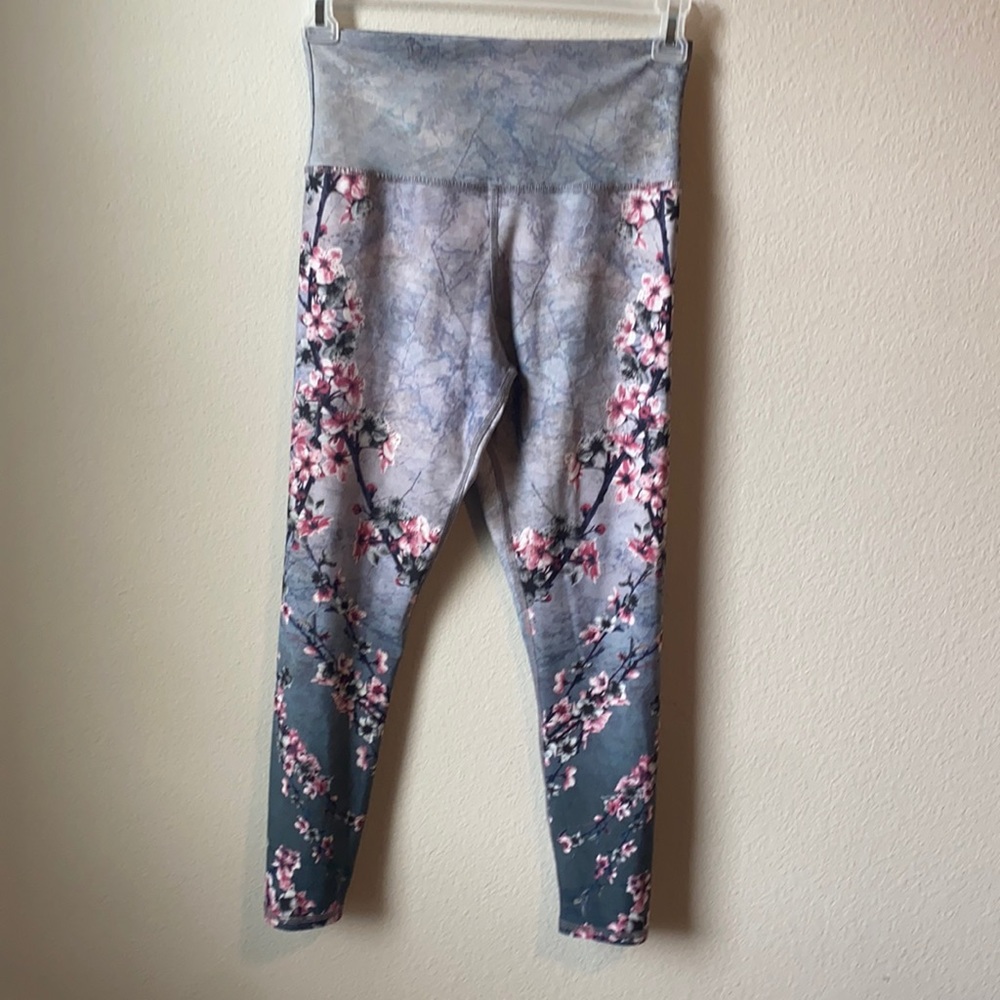 evolution and creation leggings cherry blossoms